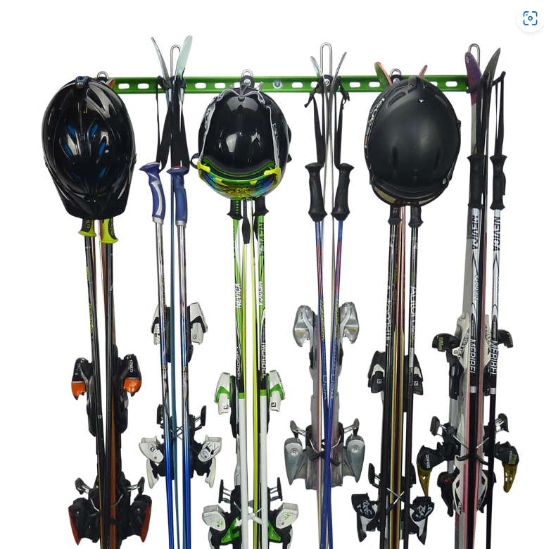 ski wall hanger rack