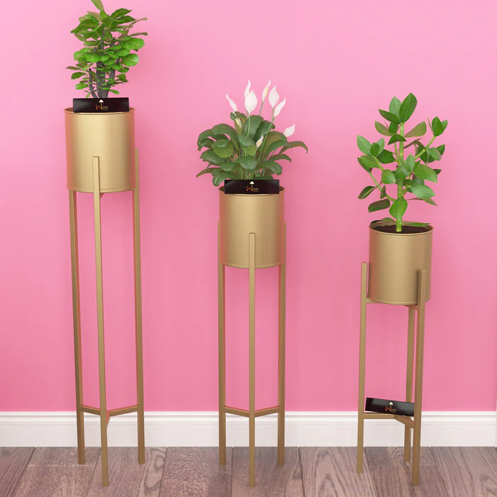 metal plant stand