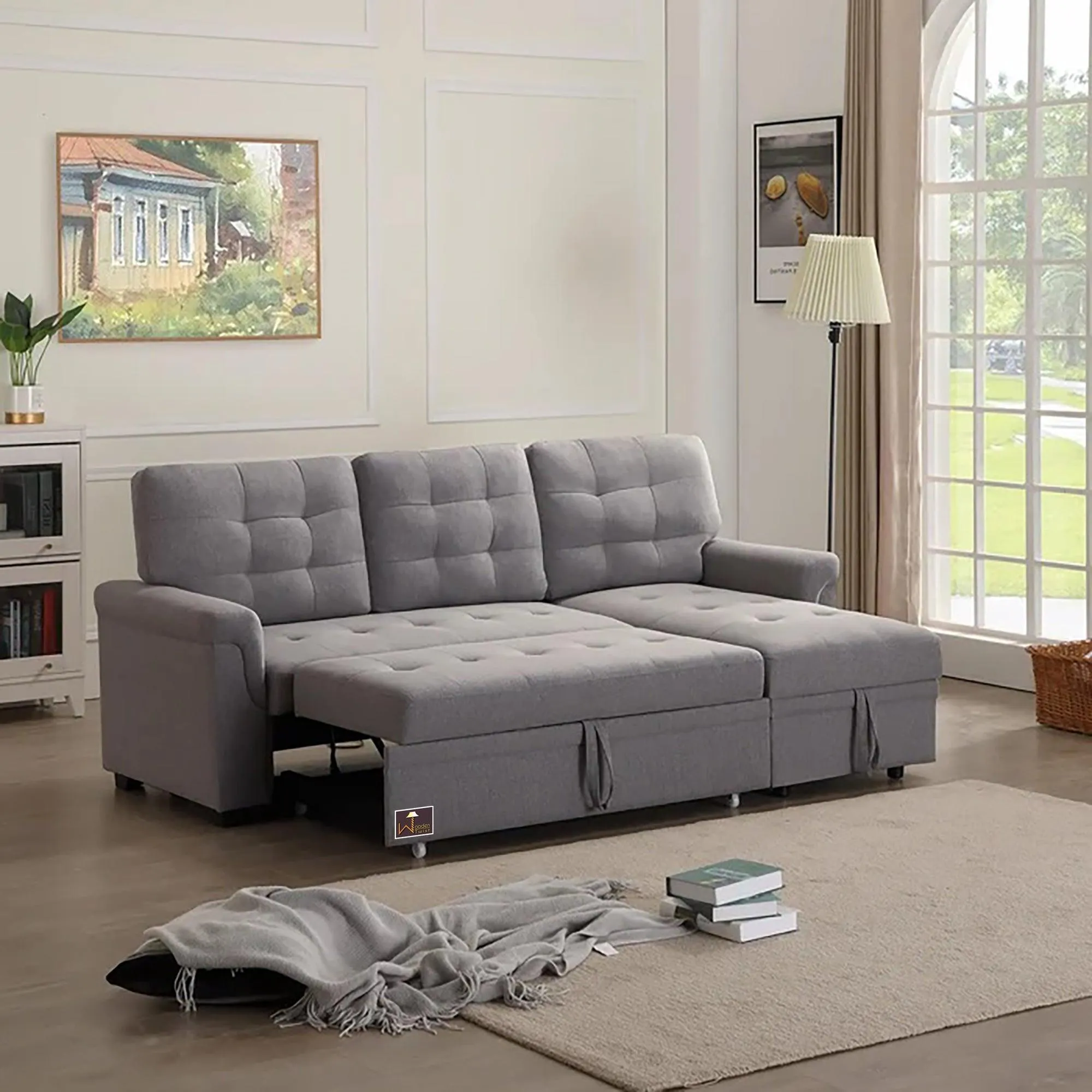 woden sofa cum bed