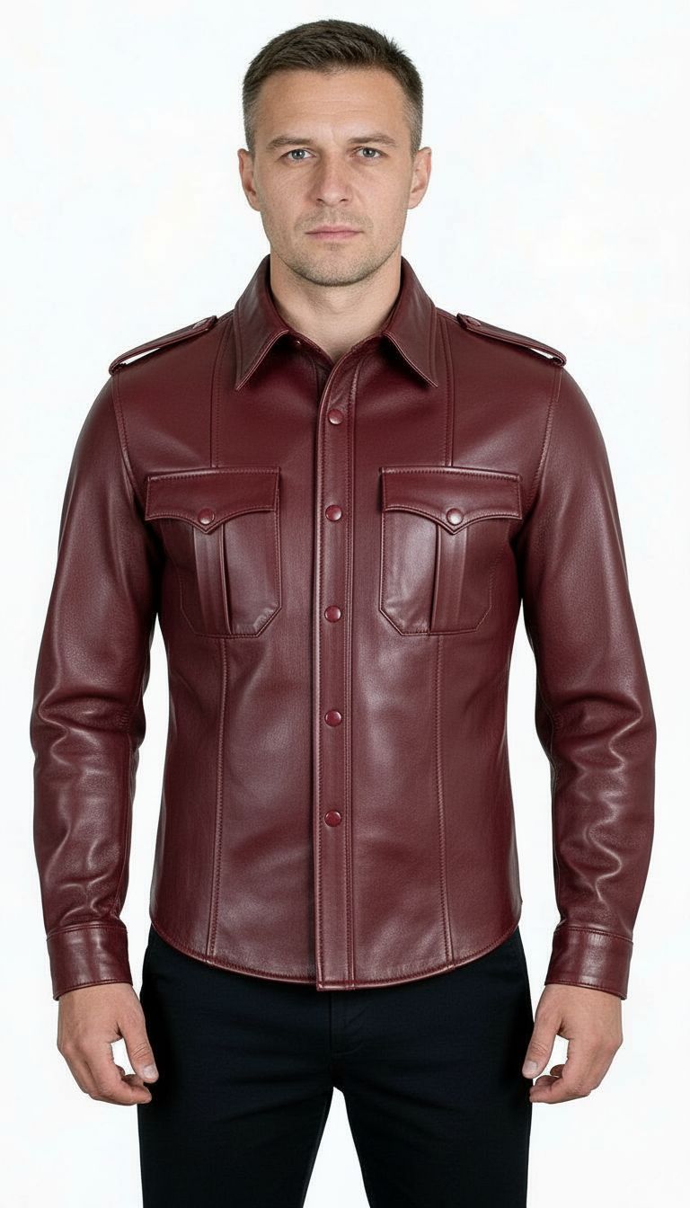 Leather Uniform Shirt