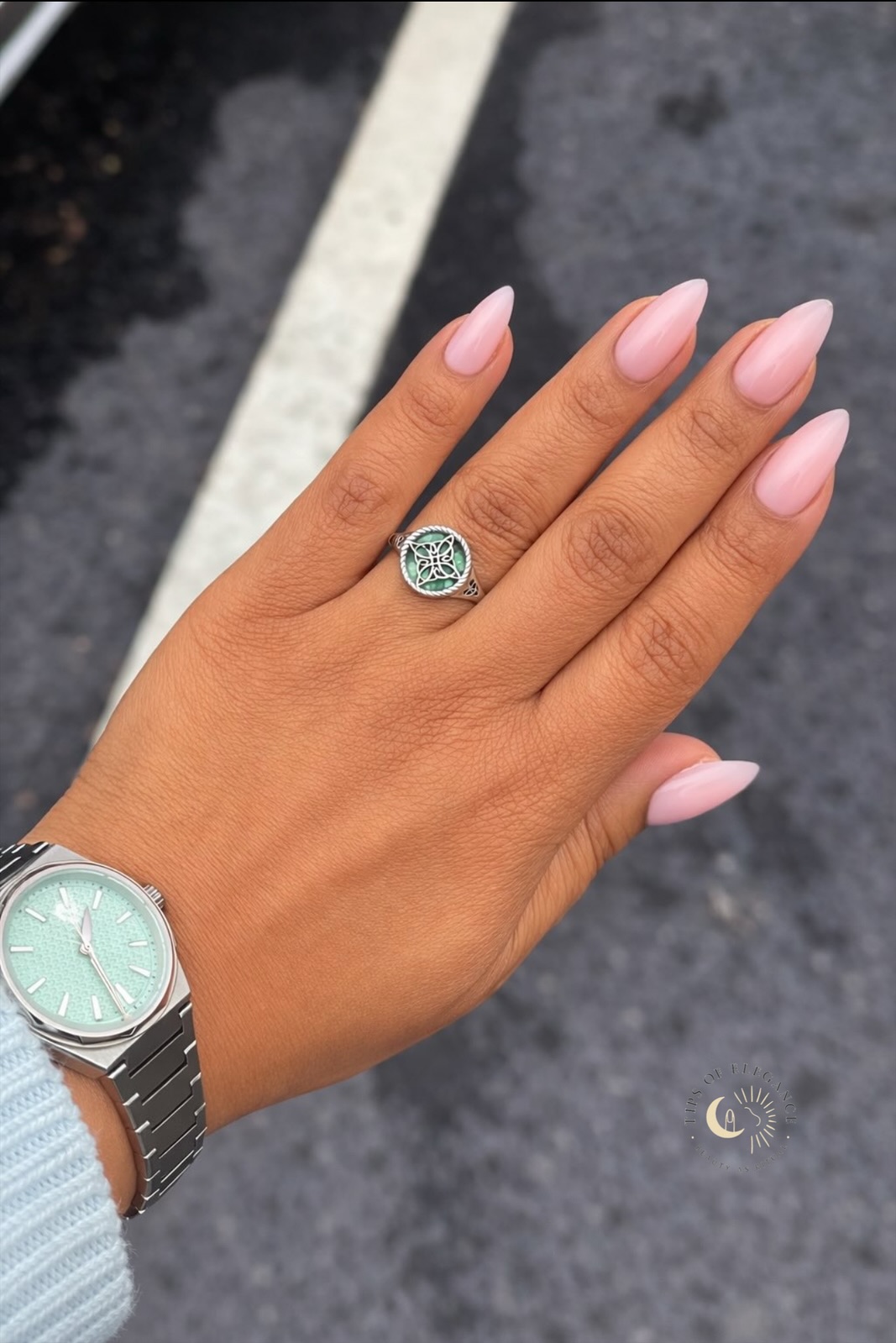 Sculpted Almond Nails