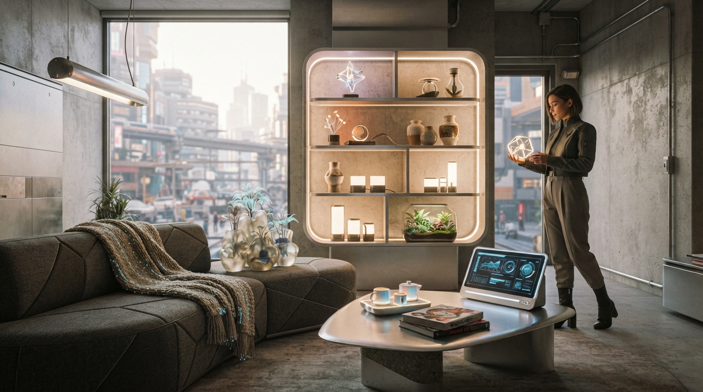 cyberpunk home décor