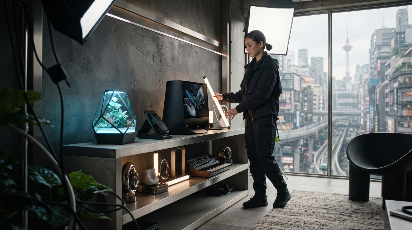 cyberpunk home décor